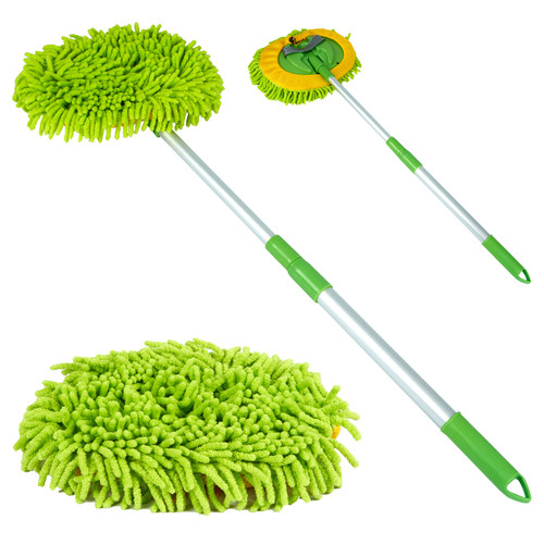 Telescopic car cleaning brush - telescopic,