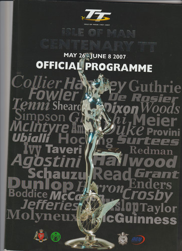 Isle man 2007 centenary tt - of,