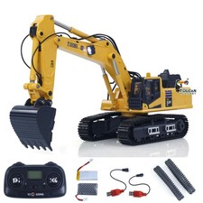 1/50 Excavator PC520 RC Digger Vehicle Finished Model Metal Tracks Lights Sound