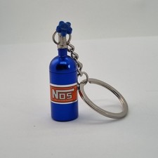 NOS Nitrous Bottle Keyring Key