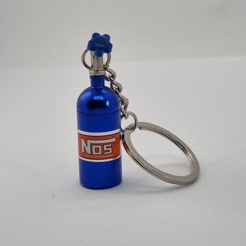 Nos nitrous bottle keyring key - nos,