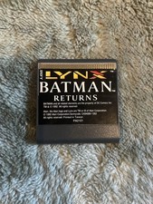 Atari Lynx Batman Returns Game