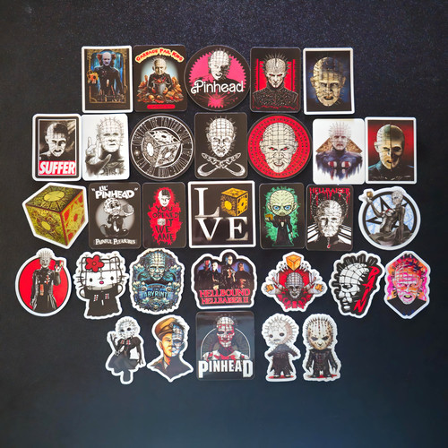 Dark horror stickers gothic - horror,