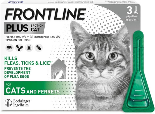 Frontline plus flea - frontline, tick