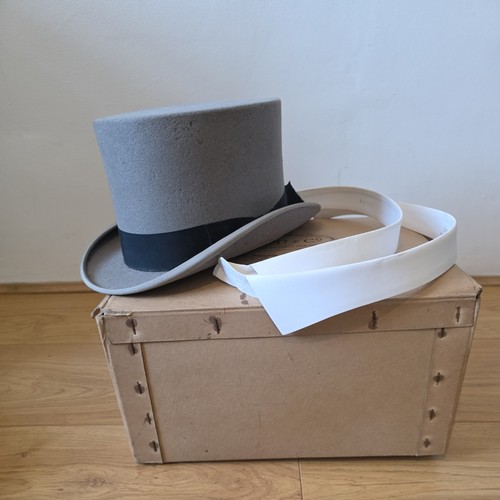 Vintage grey top hat dunn - grey,