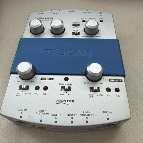 Tascam 122l usb audio midi - usb, audio/midi
