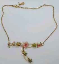 PILGRIM Enamel Flower Necklace