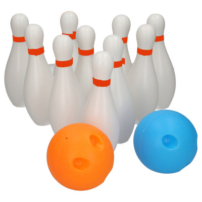 Plastic bowling game set - plastic,