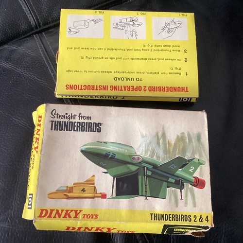 Dinky toys 101 thunderbird - thunderbird, 2