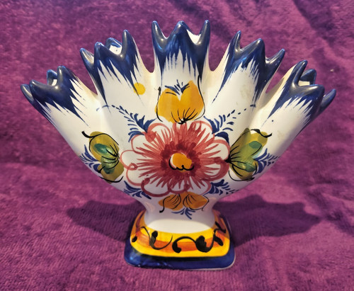 French pottery hand painted - french,