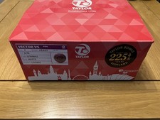 Taylor Vector Vs Bowls, Red/Maroon, Size 2, Dated WB 33, Set of 4, Pro Grip (UK)