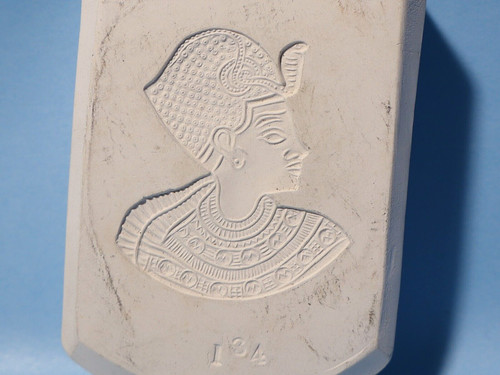 Tutankhamun bust sprig mould - bust,
