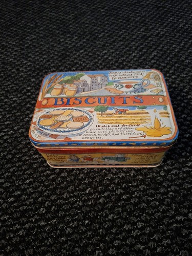 Emma drinkwater biscuit tin - drinkwater,