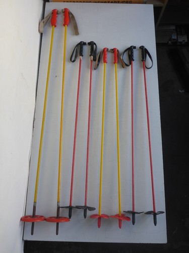Lot pairs old ski - 4, of