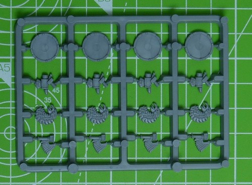 Dwarf shields incomplete sprue - shields,