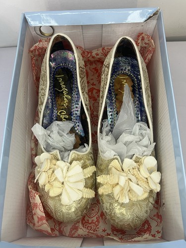 Irregular choice gold brocade - irregular,
