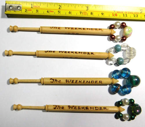 Vintage wooden lace making