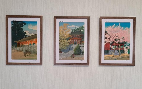 Japanese woodblock print - woodblock,
