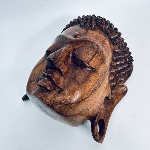 Hand carved wooden buddha - hand,