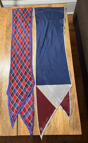 Vintage wing tip scarves - vintage,