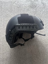 Black Tactical Combat Helm. Used Very Good Condition