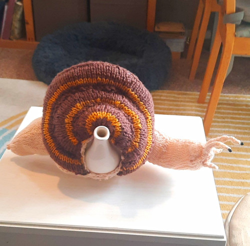 Handmade wool knitted tea cosy - handmade,