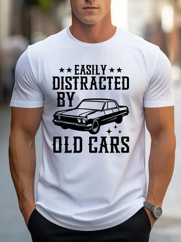 Easily distracted old cars - distracted, by