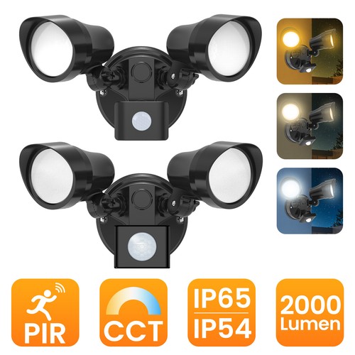 Led security floodlight - led,