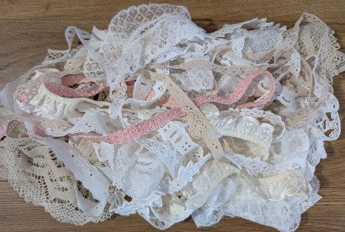 Vintage lace trim bundle - lace/trim,