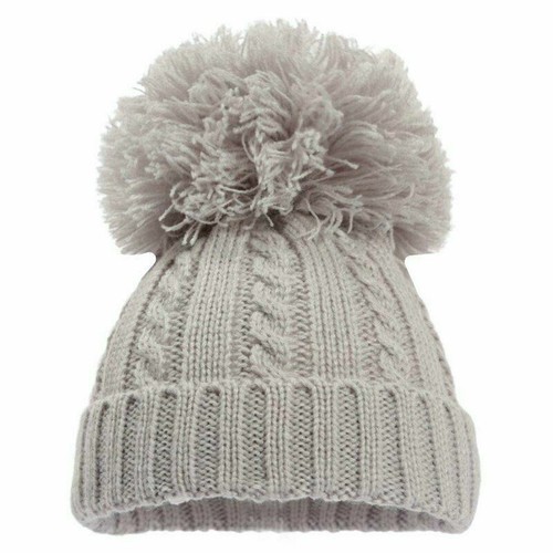 Baby knitted pom - pom,