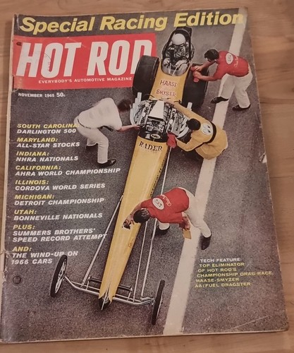 Hot rod magazine 1965 - rod,