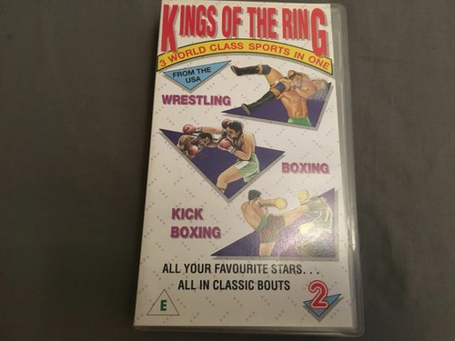 Wrestling vhs video kings of - video,
