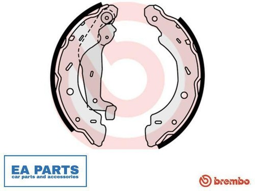 Brake shoe set for smart - set,