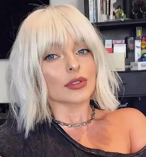 Women short platinum - women, blond