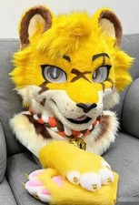 Fursuit Long haired Dog Fox