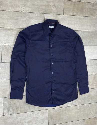 Men eton shirt - men, navy