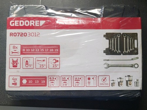 Gedore red combination ratchet - gedore,