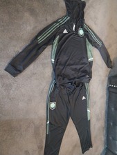 Glasgow Celtic Tracksuit Green And Black , Top Xl Bottoms XXL