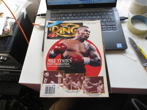 The ring magazine nov 1991 - ring,
