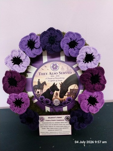 Wr25 purple poppy animal - wr25,