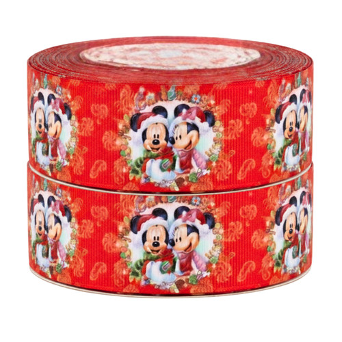Red mickey minnie mouse - red,