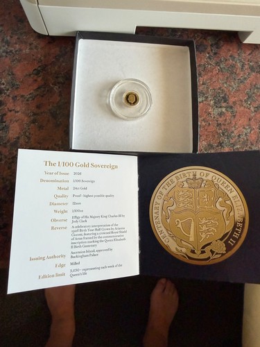 100 gold 24ct proof - 24ct,