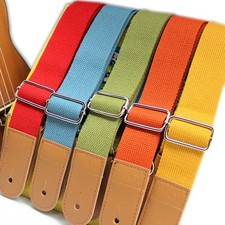 Soft Ukulele Strap Solid Color Strap Ukulele Straps Adjustable Guitar Strap Best