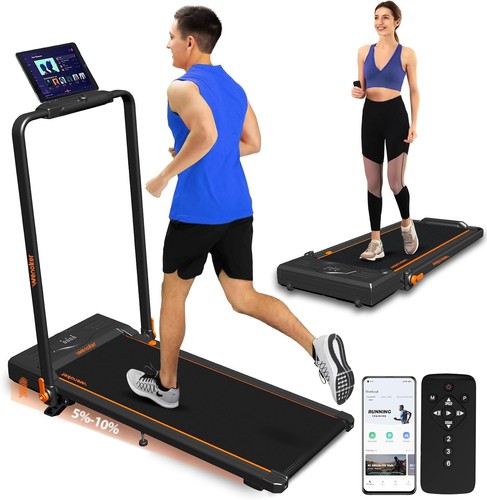 Foldable treadmill with - with, 10%