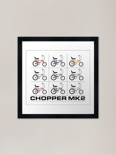 Chopper mk2s framed - chopper, art