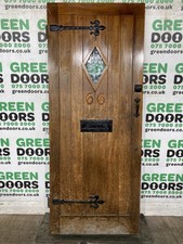 HARDWOOD IRON FRONT DOOR