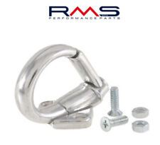 VESPA PX EFL Disc T5 Rally POLISHED ALLOY LUGGAGE HELMET HOOK c/w FIXING BOLTS