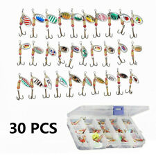 30x Fishing Lures Metal