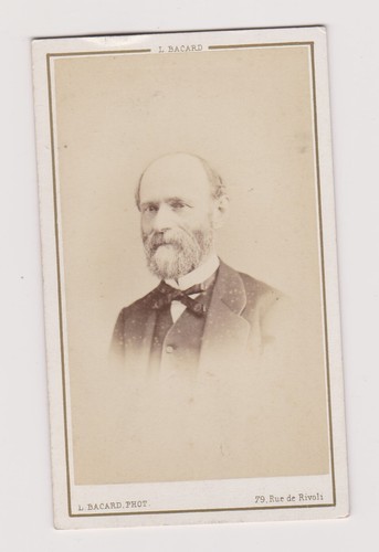 Old photo bearded man - photo,