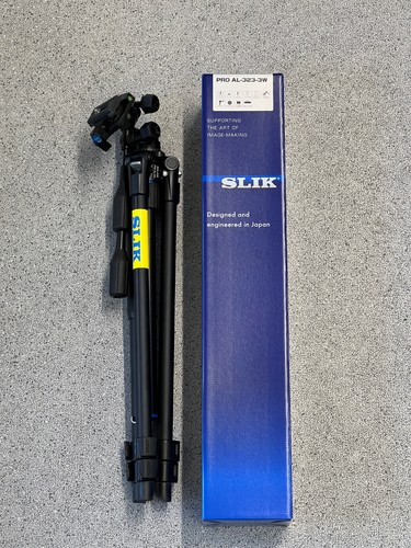 Slik 323 tripod with - slik, al-323-3w